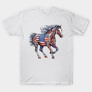 Patriot Horse T-Shirt